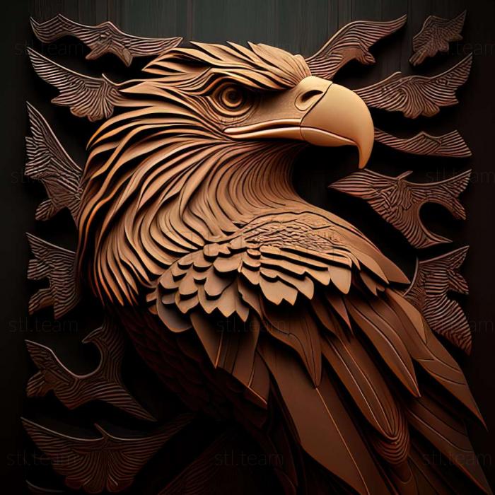 3D model Eagle (STL)